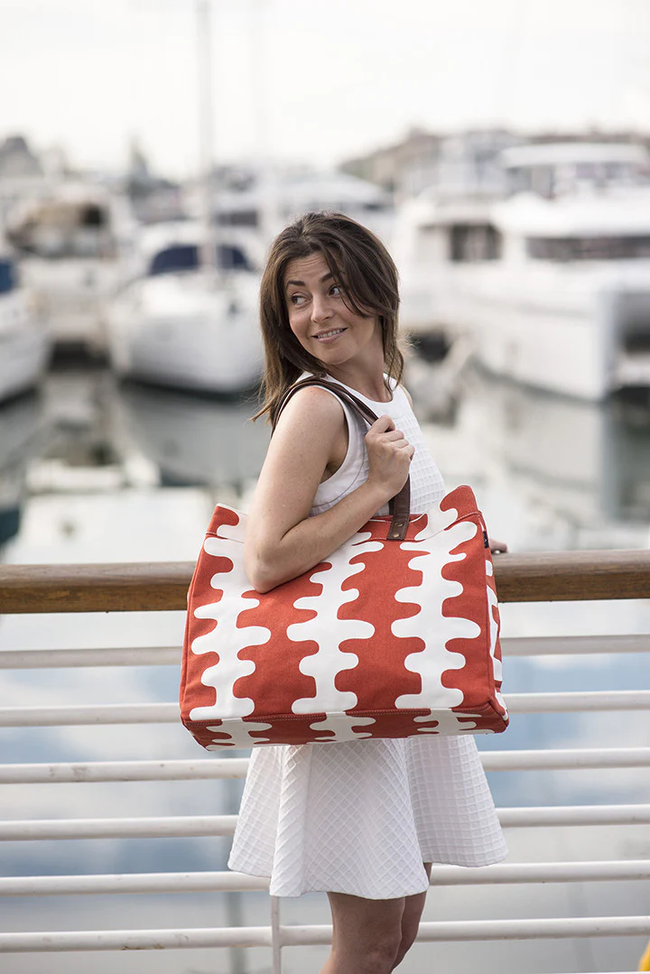 Carryall Tote - Tangerine Echo - Image 6