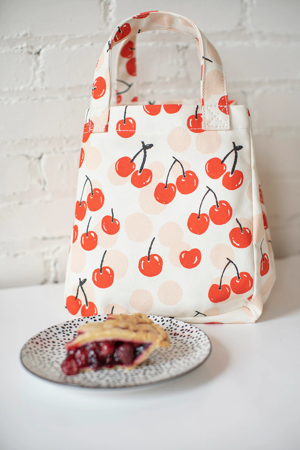 Lunch + Pie Tote - Cherries - Image 6