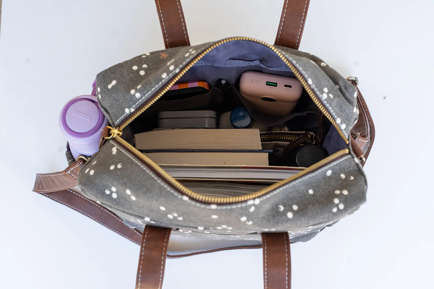 Commuter Tote - Waxed Hunter Green - Image 8