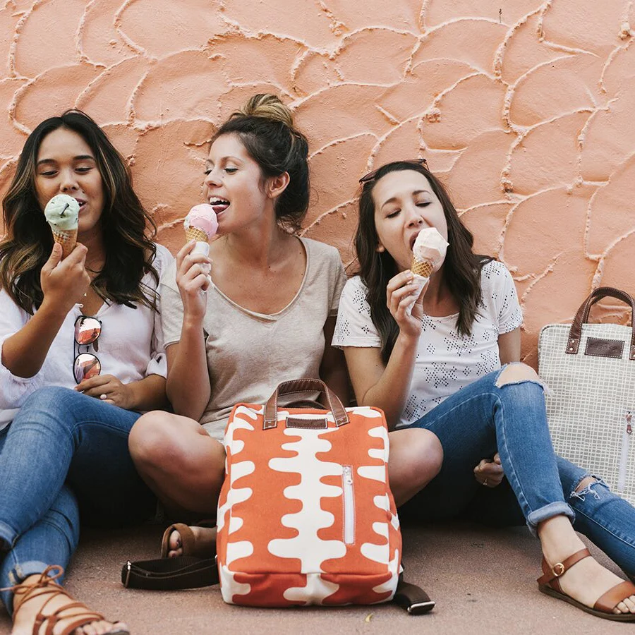 Laptop Backpack - Echo Tangerine - Image 5