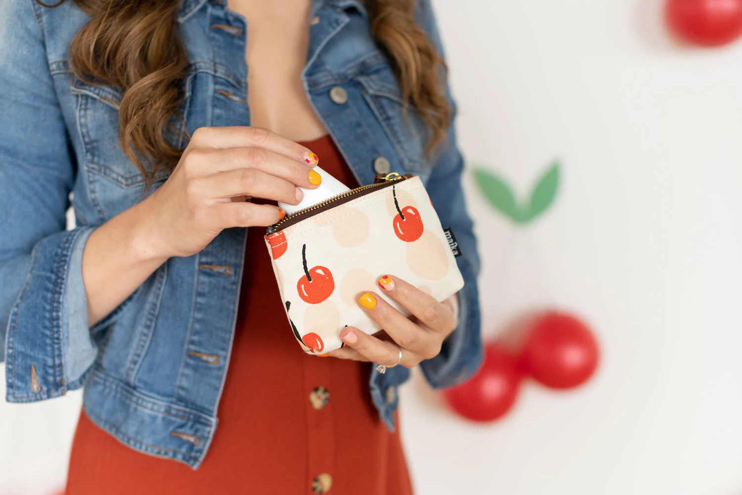 Travel Pouch - Cherries - Image 6