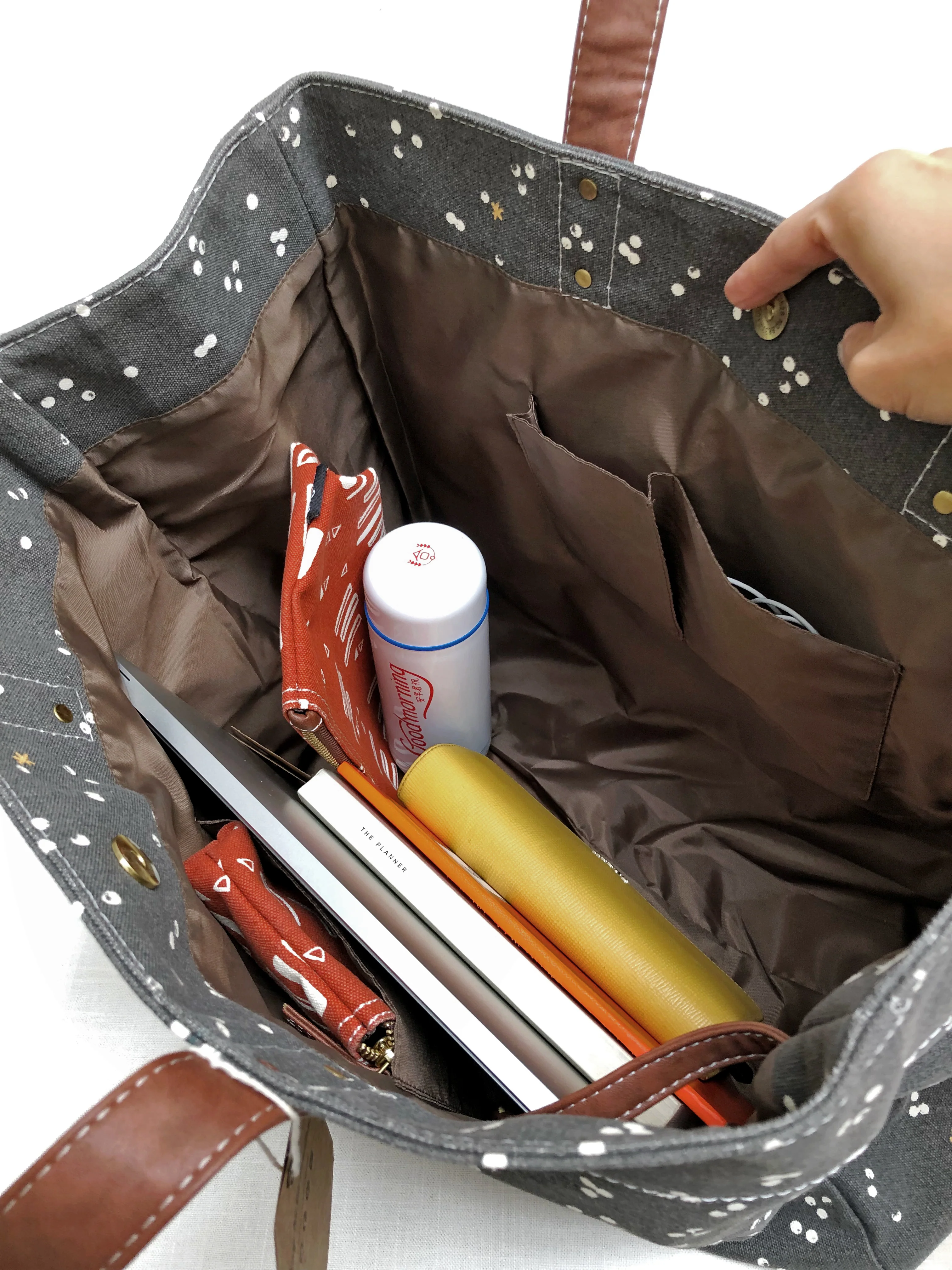 Carryall Tote - Waxed Ash - Image 3